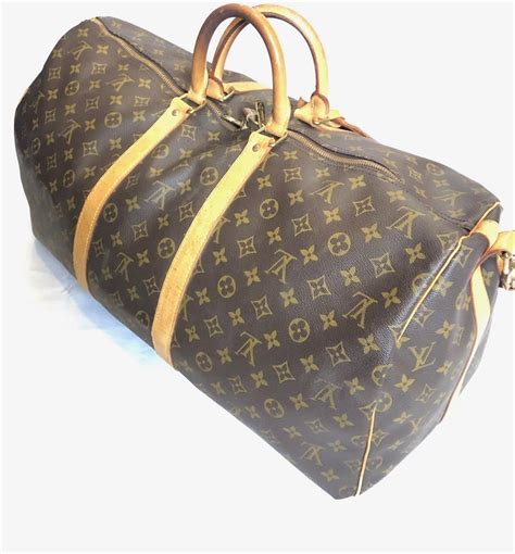 louis vuitton 55 duffle bag|Louis Vuitton checkered duffle bag.